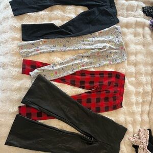Girls legging/pants bundle of 4